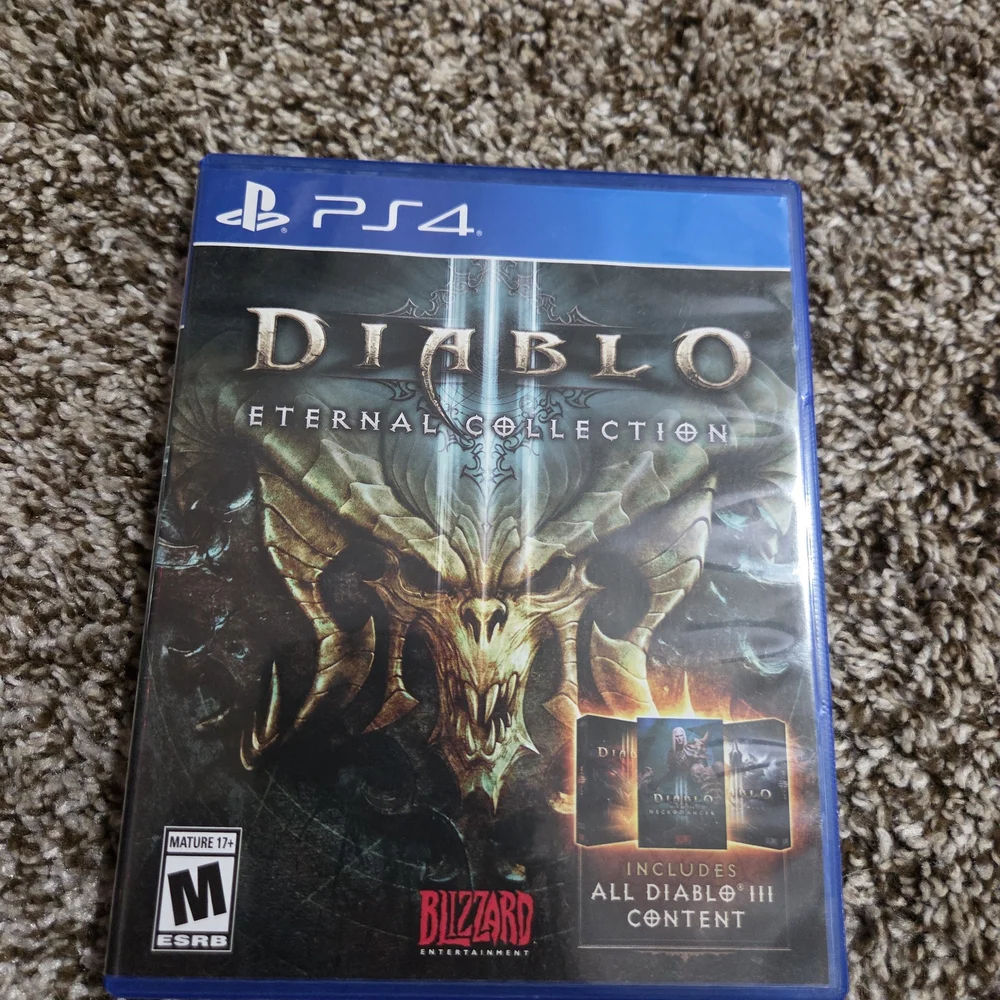 Diablo III Eternal Collection Game for PS4